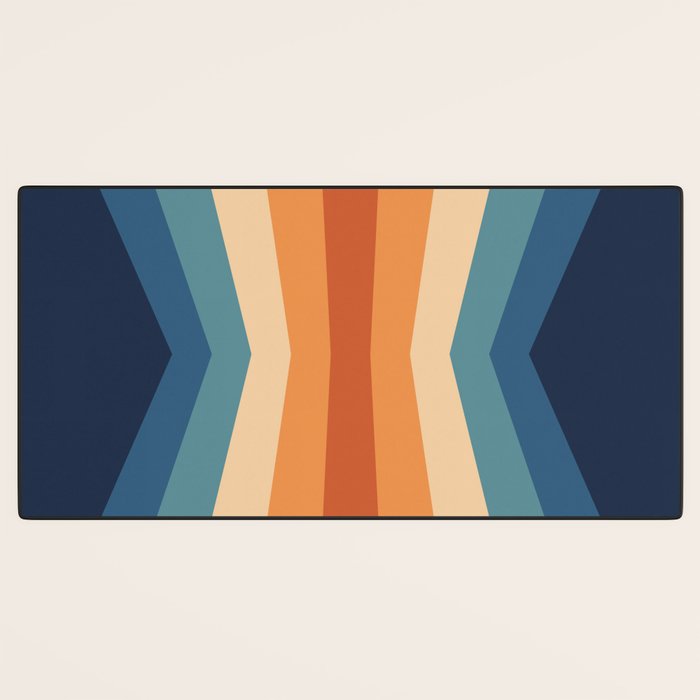 70's Retro Reflection Desk Mat Gallery Image 3