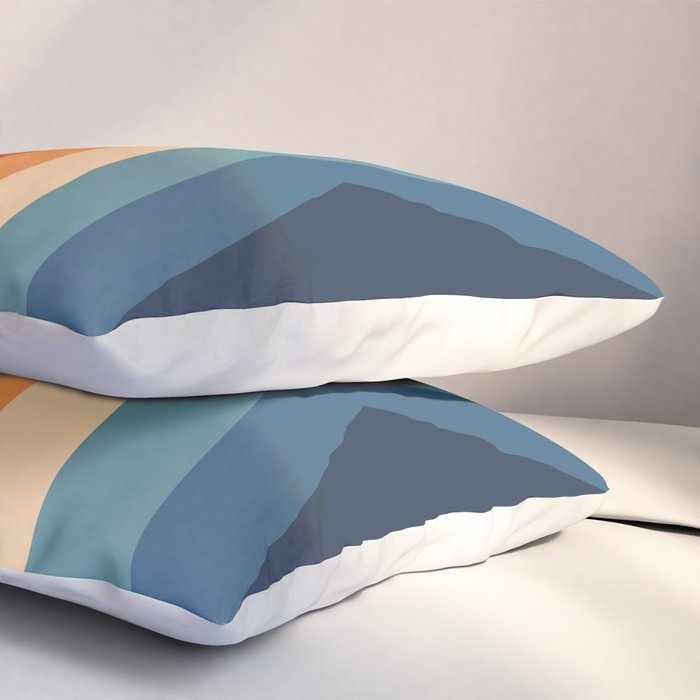 70's Retro Reflection Pillow Sham Gallery Image 3