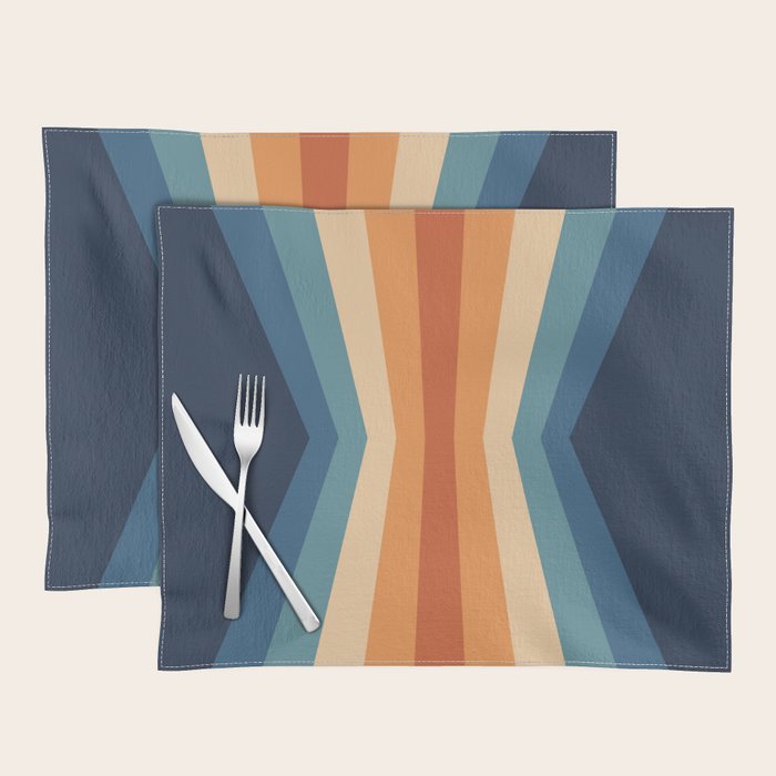 70's Retro Reflection Placemat Gallery Image 1