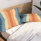 70's Retro Reflection Pillow Sham Gallery Image 2
