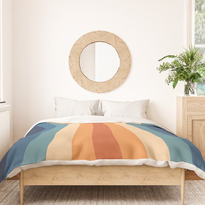 70's Retro Reflection Duvet Cover Gallery Image 3