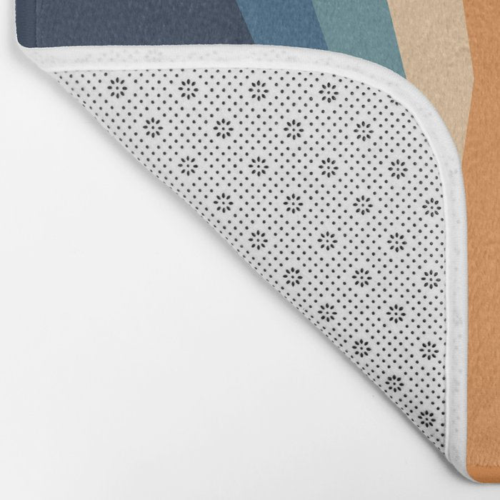 70's Retro Reflection Bath Mat Gallery Image 2