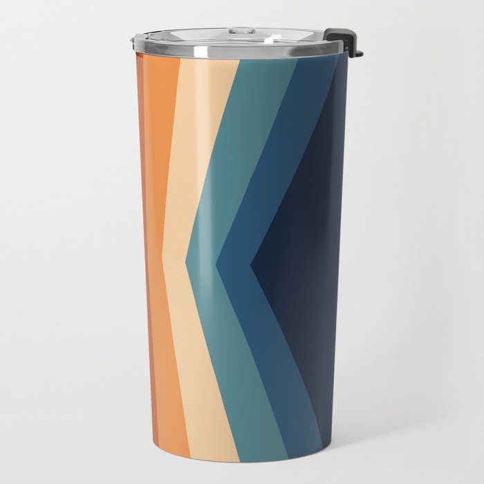 70's Retro Reflection Travel Mug Gallery Image 2
