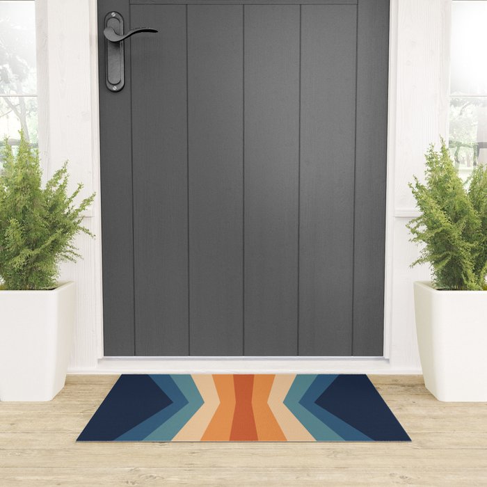 70's Retro Reflection Welcome Mat Gallery Image 3