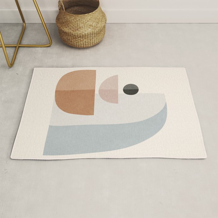Abstract Minimal Shapes 14 Rug Gallery Image 1