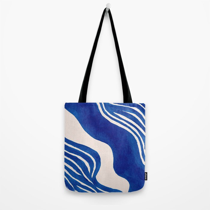 Indigo Flow Tote Bag Gallery Image 2