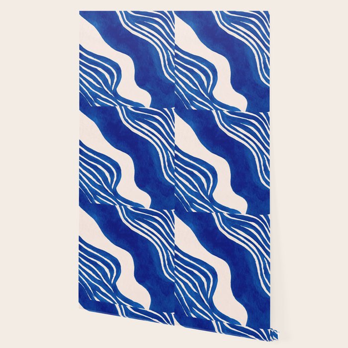 Indigo Flow Wallpaper Gallery Image 2