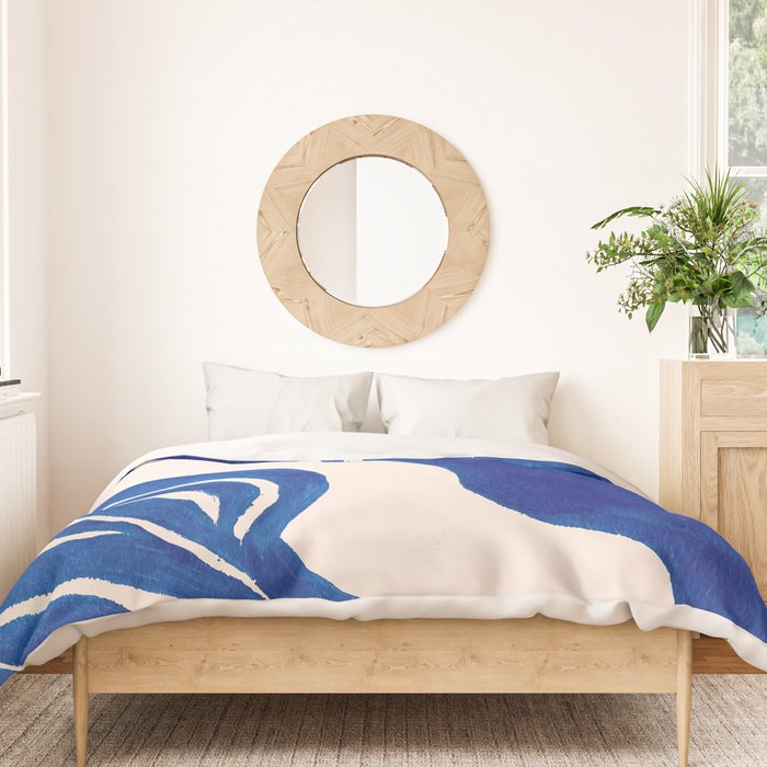Indigo Flow Duvet Cover Gallery Image 3