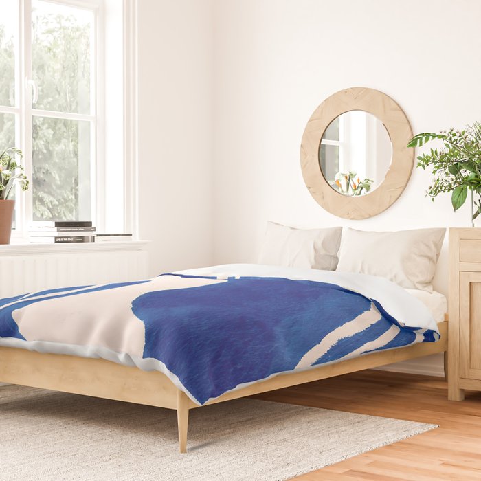 Indigo Flow Duvet Cover Gallery Image 2