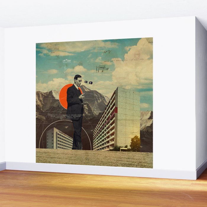 Î¦ (Phi) Wall Mural Gallery Image 2