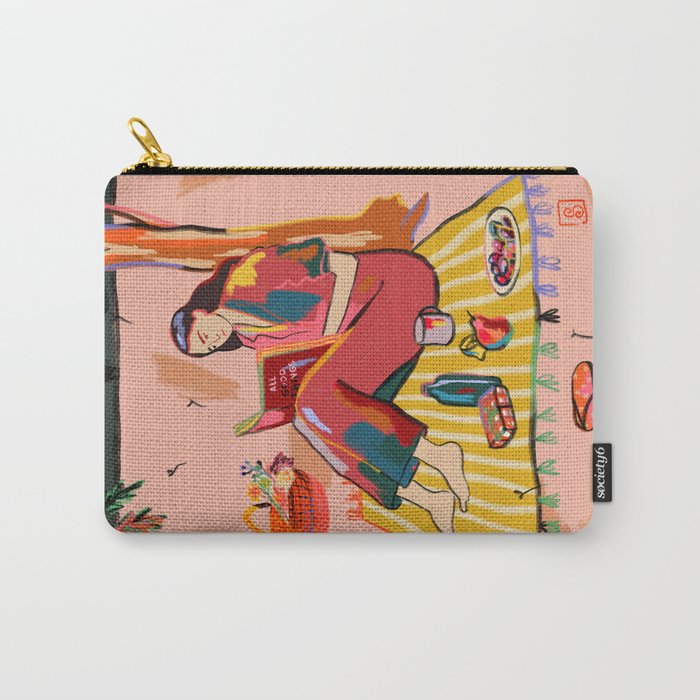 AUTUMN PICNIC IN A PARK Carry All Pouch Gallery Image 1