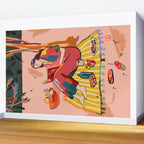 AUTUMN PICNIC IN A PARK Wall Mural Gallery Image 2