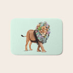SUCCULENT LION Bath Mat Gallery Image 1