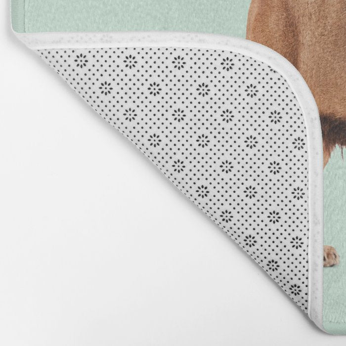 SUCCULENT LION Bath Mat Gallery Image 2