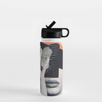 collage art / butterfly Water Bottle Gallery Image 1