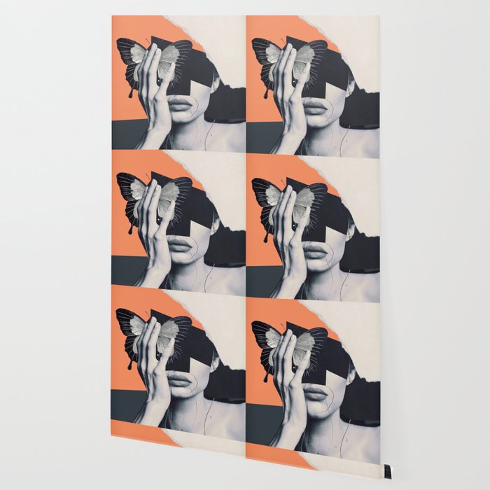 collage art / butterfly Wallpaper Gallery Image 2
