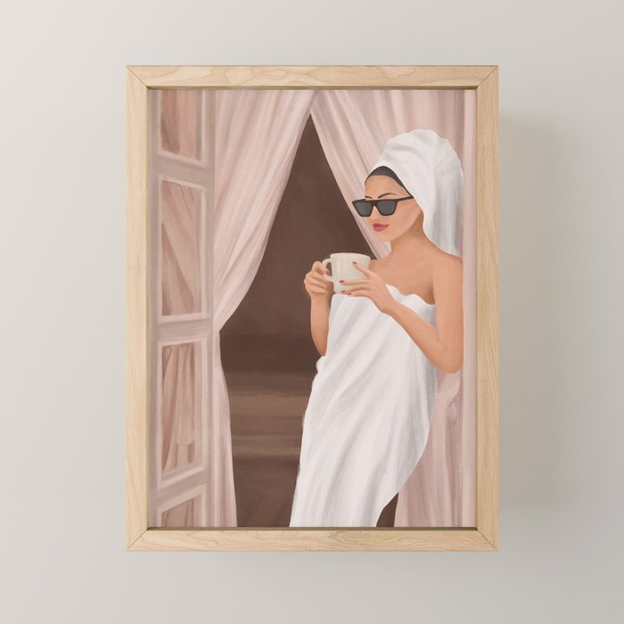 Morning Coffee III Mini Art Print Gallery Image 1