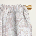 William Morris Pure Strawberry Thief Dove Cream Window Curtain Gallery Image 2