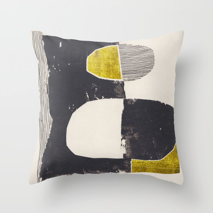 In Reverse #1 Throw Pillow Gallery Image 1