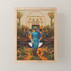 Her Asymmetries Mini Art Print Gallery Image 1