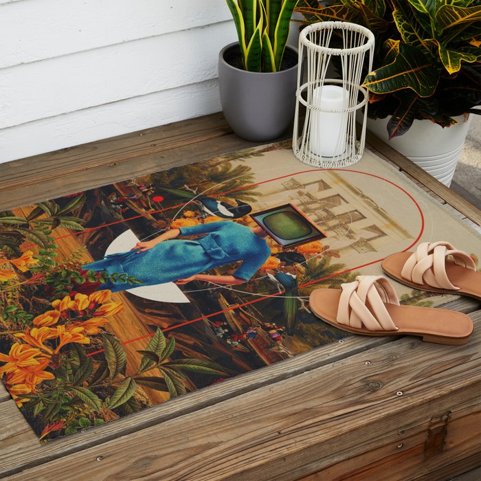Her Asymmetries Outdoor Rug Gallery Image 2