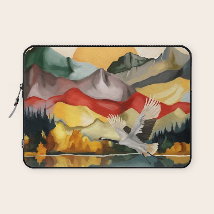 Silent Flight  Laptop Sleeve Gallery Image 1