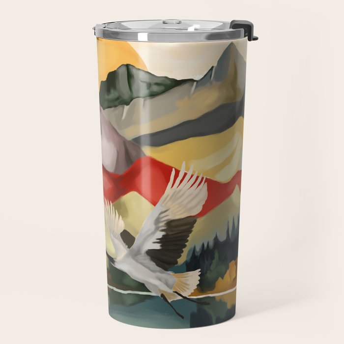 Silent Flight  Travel Mug Gallery Image 2