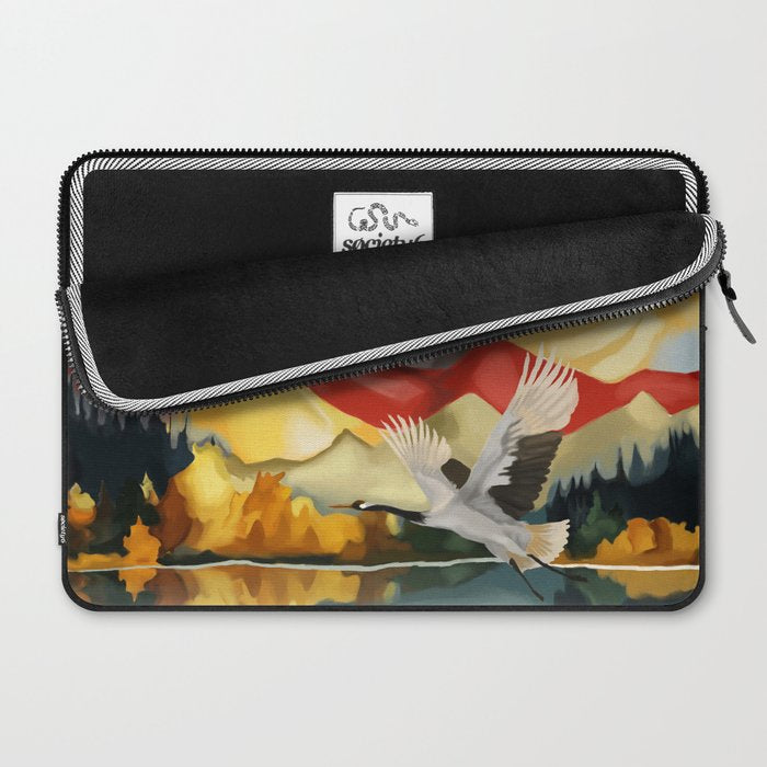 Silent Flight  Laptop Sleeve Gallery Image 2