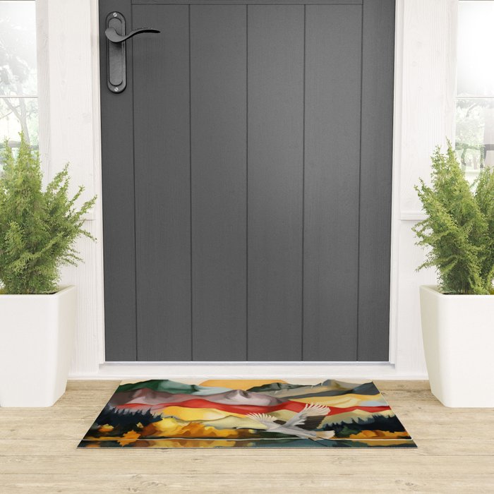 Silent Flight  Welcome Mat Gallery Image 3