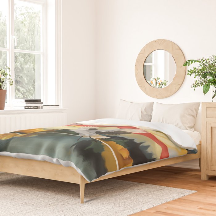 Silent Flight  Duvet Cover Gallery Image 2