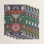 In Bloom | Navy Wrapping Paper Gallery Image 3