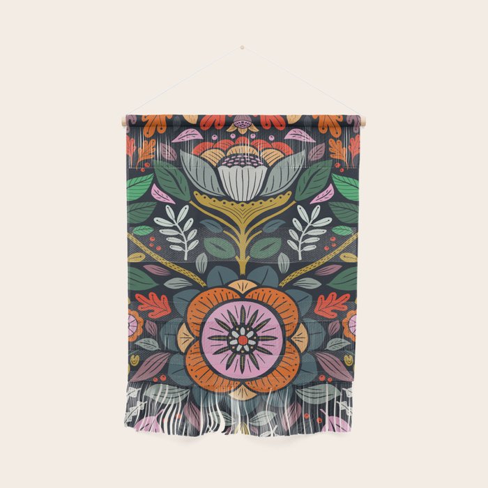 In Bloom | Navy Wall Hanging Gallery Image 1