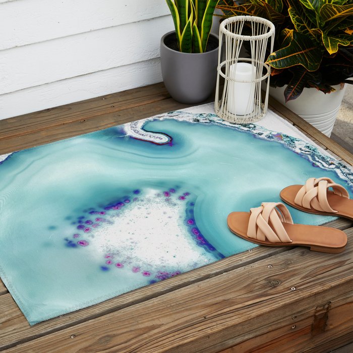 Agate - marine Outdoor Rug Gallery Image 2