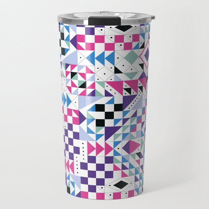 BM3 Tribal geometric Travel Mug Gallery Image 1