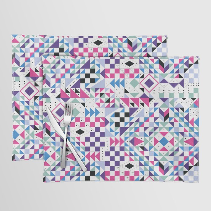BM3 Tribal geometric Placemat Gallery Image 1