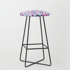 BM3 Tribal geometric Stool Gallery Image 1
