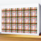 Bold Grid Aesthetic Wall Mural Gallery Image 2