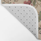 Antique Swirling Floral Chintz  Bath Mat Gallery Image 2
