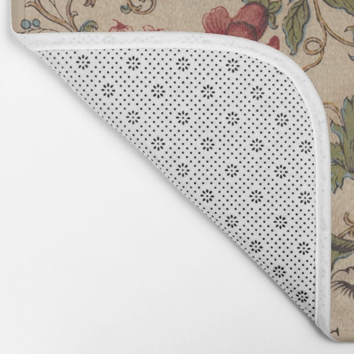 Antique Swirling Floral Chintz  Bath Mat Gallery Image 2