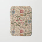 Antique Swirling Floral Chintz  Bath Mat Gallery Image 1