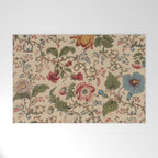 Antique Swirling Floral Chintz  Welcome Mat Gallery Image 1