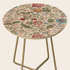 Antique Swirling Floral Chintz  Side Table Gallery Image 2