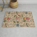 Antique Swirling Floral Chintz  Rug Gallery Image 1