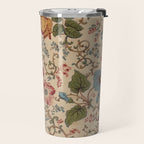 Antique Swirling Floral Chintz  Travel Mug Gallery Image 2