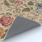 Antique Swirling Floral Chintz  Rug Gallery Image 4