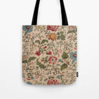 Antique Swirling Floral Chintz  Tote Bag Gallery Image 1