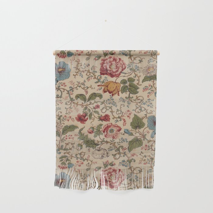 Antique Swirling Floral Chintz  Wall Hanging Gallery Image 1