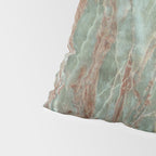 Sage and Rust Marble Pillow Sham Gallery Image 4
