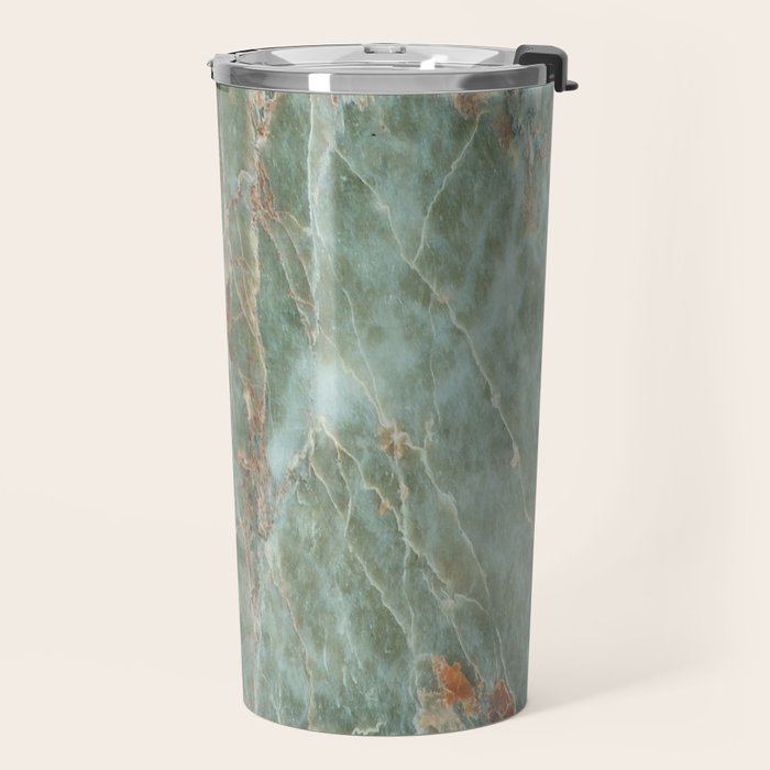 Sage and Rust Marble Travel Mug Gallery Image 2