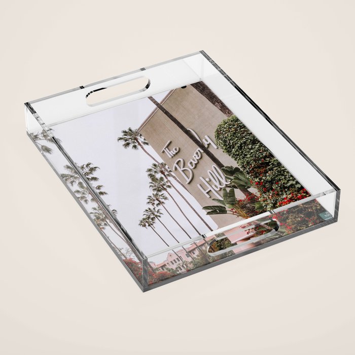Beverly Hills Hotel Acrylic Tray Gallery Image 1